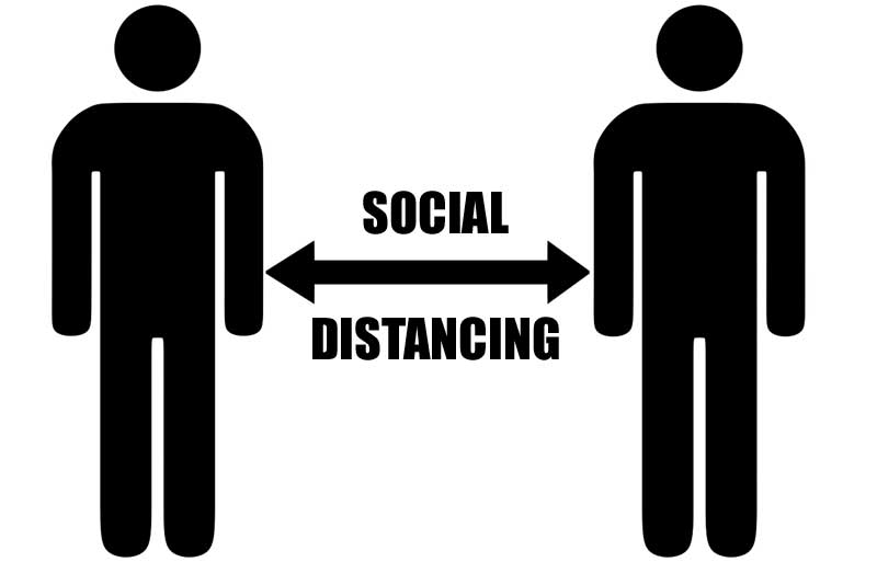 Social distancing guidelines