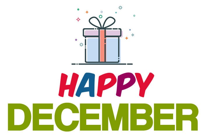 happy december 2021 new month clipart images