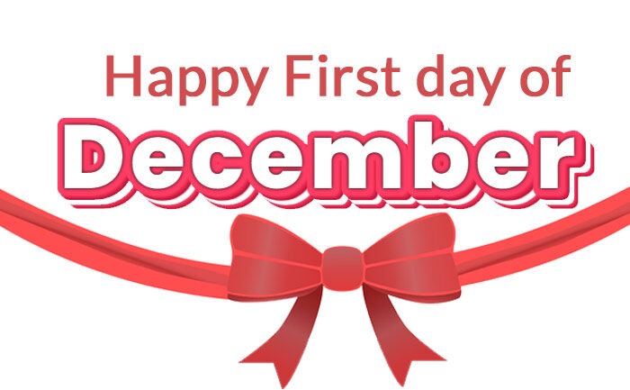 happy first day of december clipart banner images