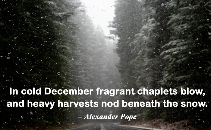 welcome december quotes winter banner images
