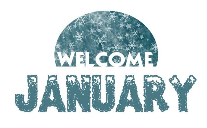 welcome january clipart 2022